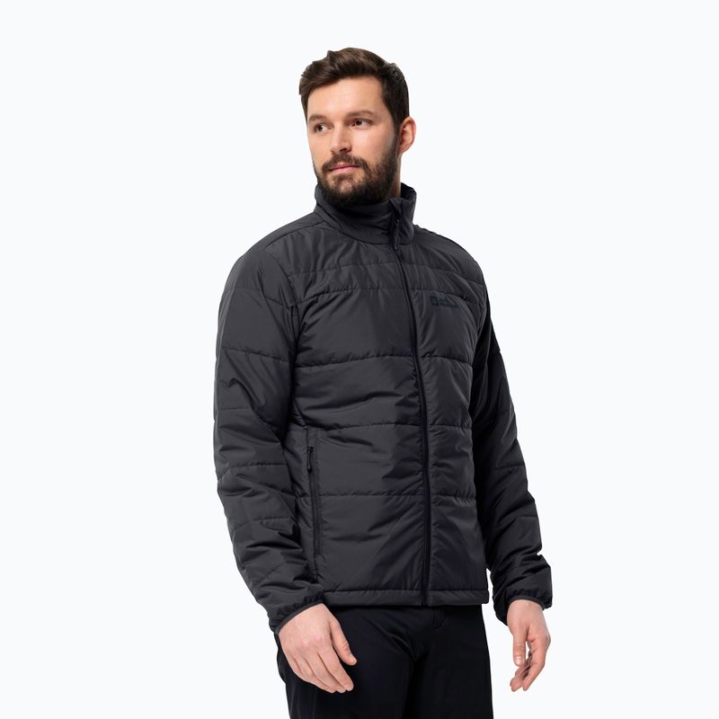 Jack Wolfskin men's rain jacket Romberg 3in1 carmine 3