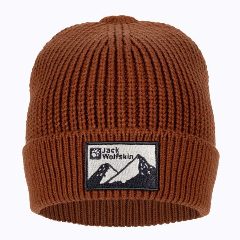 Jack Wolfskin Edo Badge Beanie carmine winter beanie 2