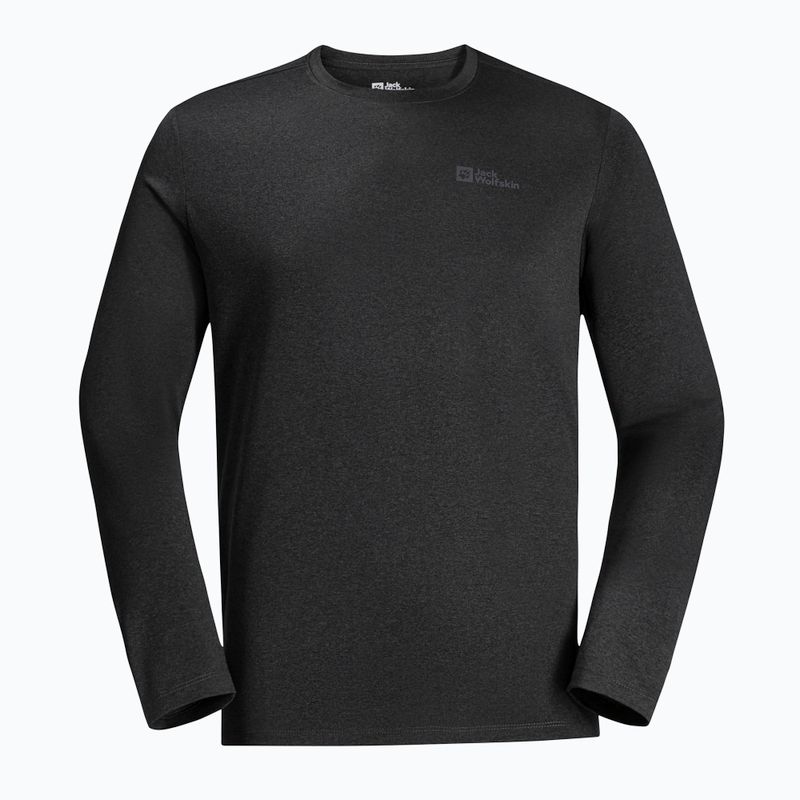 Men's thermal longsleeve Jack Wolfskin Sky Thermal black 5