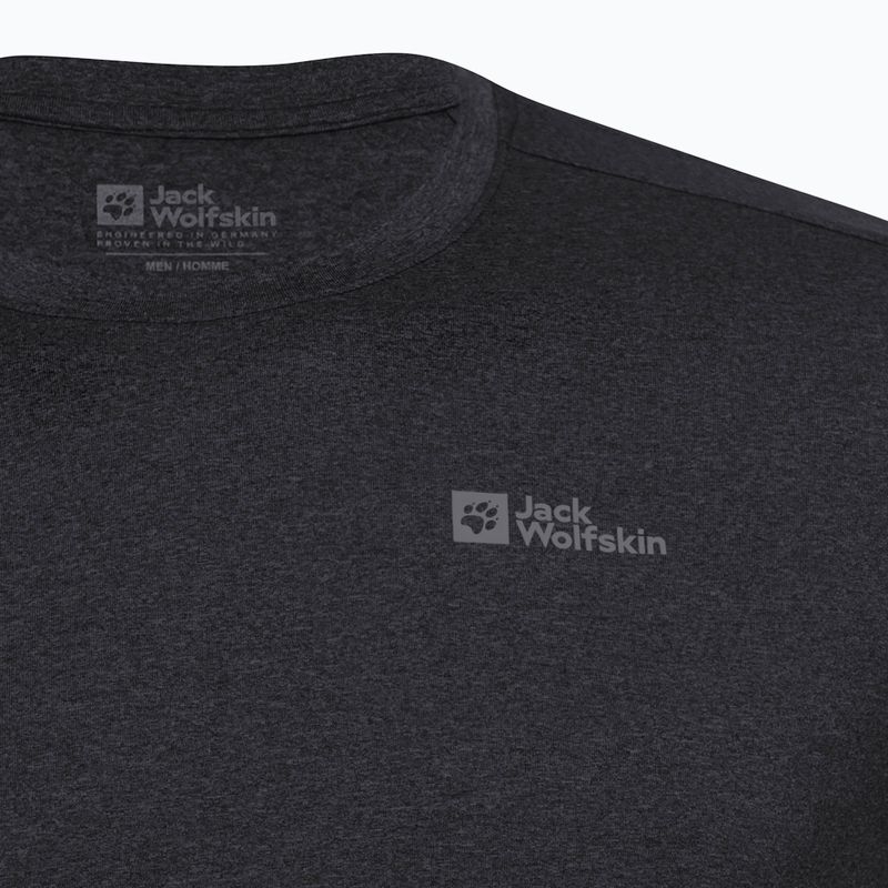 Men's thermal longsleeve Jack Wolfskin Sky Thermal black 7