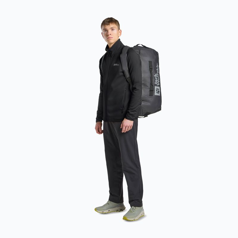 Jack Wolfskin men's fleece sweatshirt Baiselberg Fz black 2