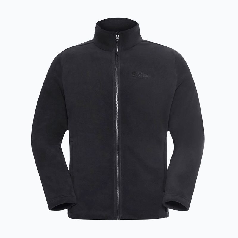 Jack Wolfskin men's fleece jacket Winterstein Fz black 8