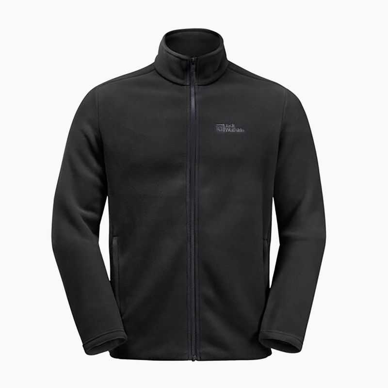 Jack Wolfskin men's fleece jacket Winterstein Fz black 6