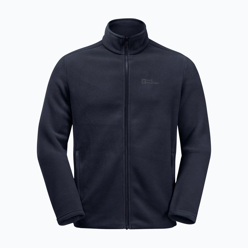 Jack Wolfskin men's fleece jacket Winterstein Fz night blue 6
