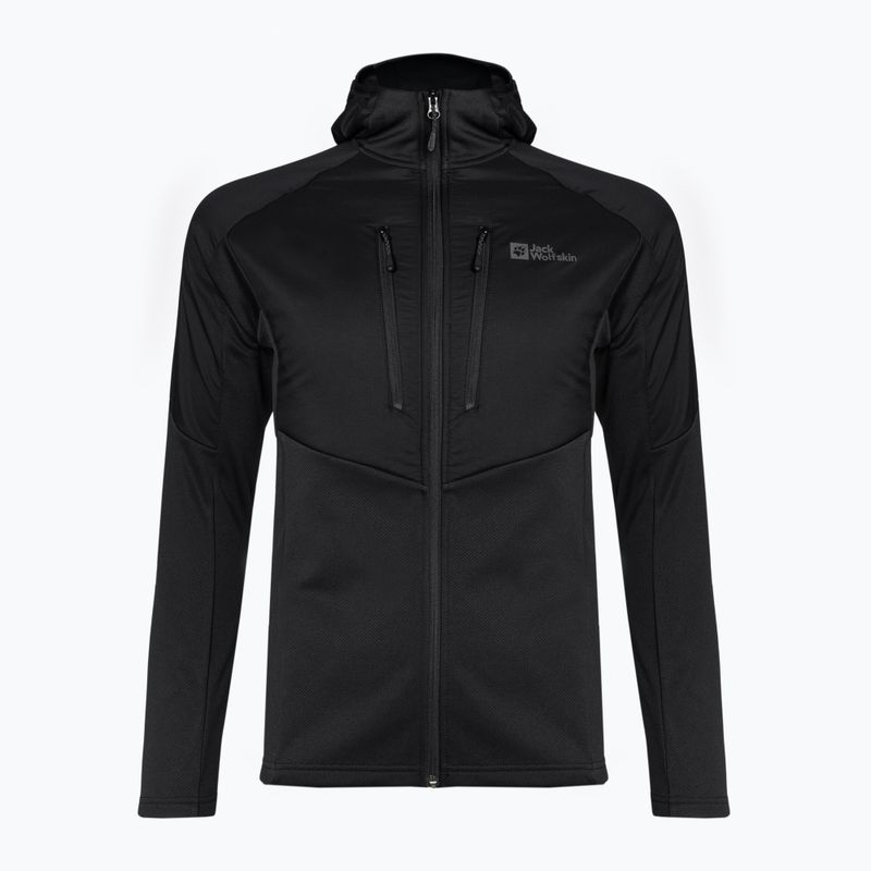 Men's hybrid jacket Jack Wolfskin Alpgrat Pro Ins Fz black 5