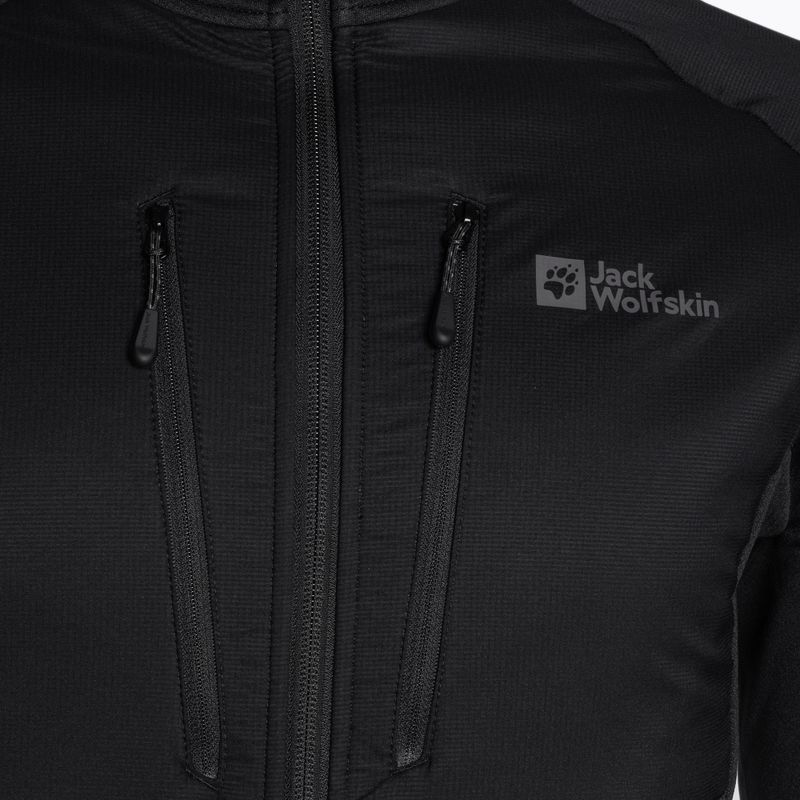Men's hybrid jacket Jack Wolfskin Alpgrat Pro Ins Fz black 7