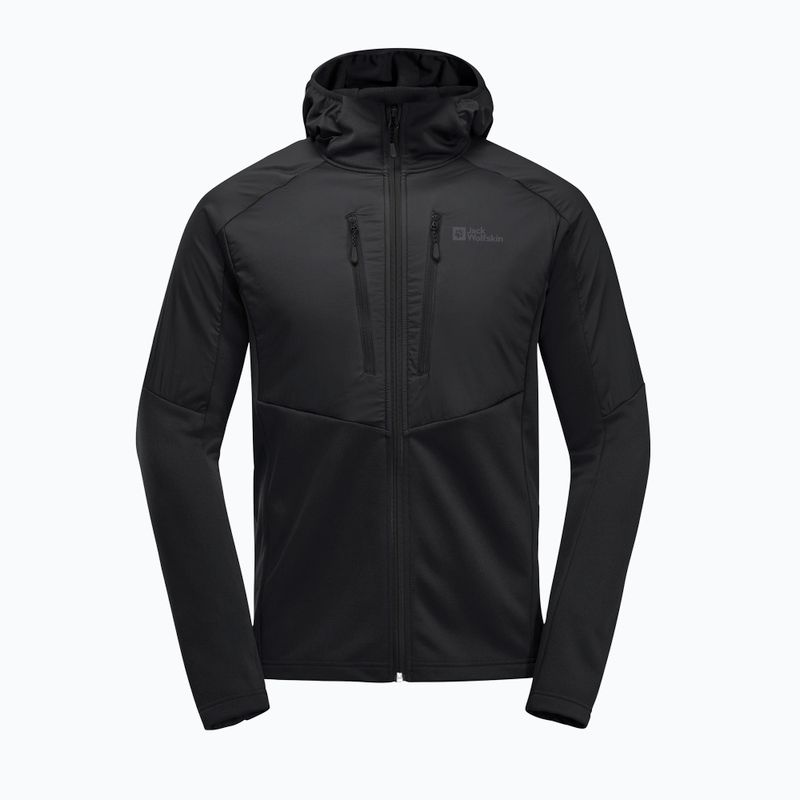 Men's hybrid jacket Jack Wolfskin Alpgrat Pro Ins Fz black 9