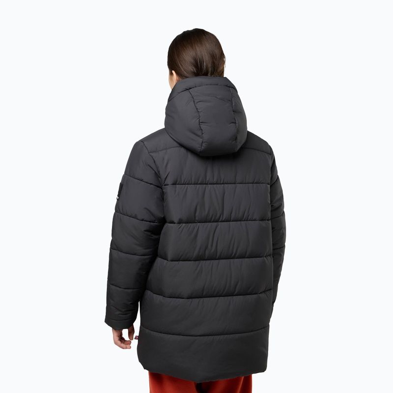 Jack Wolfskin Teen Ins Long granite black children's insulated jacket 2