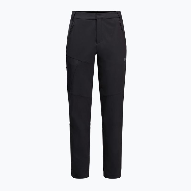 Jack Wolfskin men's trekking trousers Glastal Winter black 6
