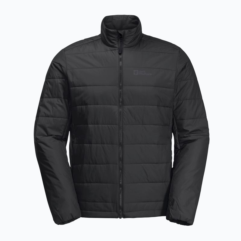 Jack Wolfskin men's rain jacket Lapawa Ins black 6