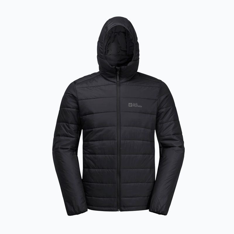 Jack Wolfskin men's down jacket Lapawa Ins Hoody black 7