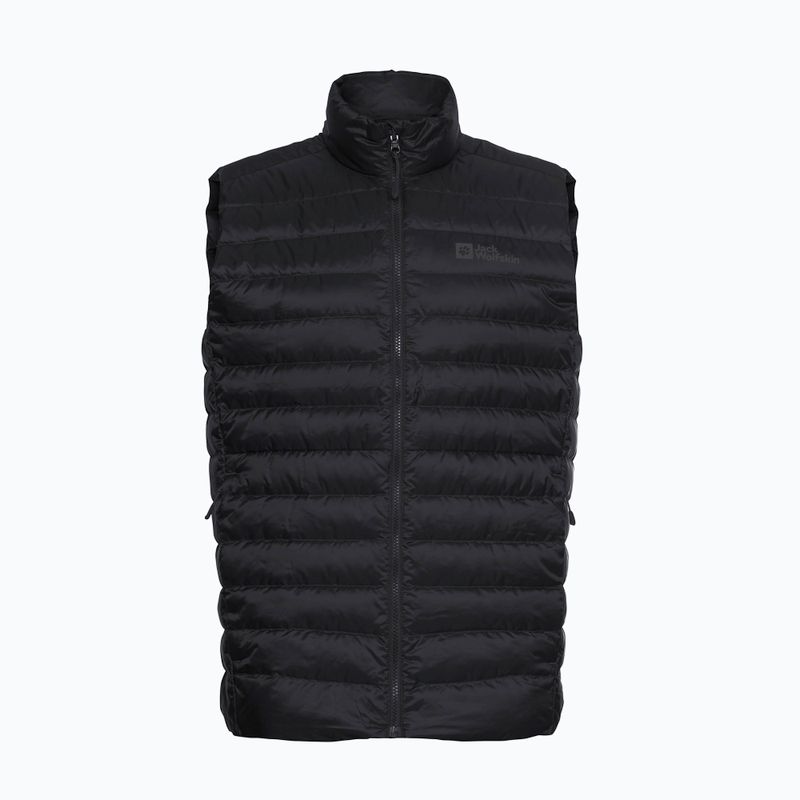 Men's Jack Wolfskin Pilvi Down trekking gilet black 7
