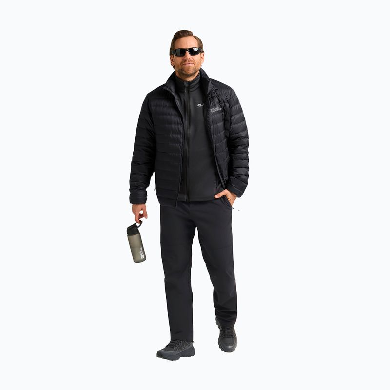 Jack Wolfskin men's down jacket Pilvi Down black 2