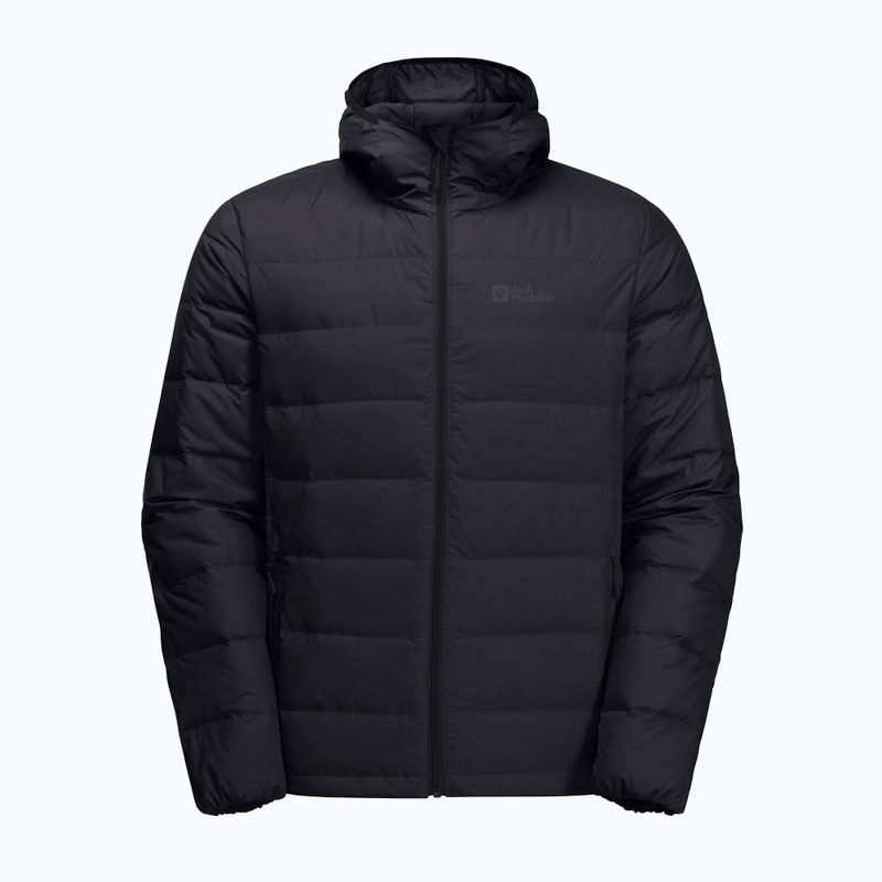 Men's Jack Wolfskin Ather Down Hoody rain jacket black 6