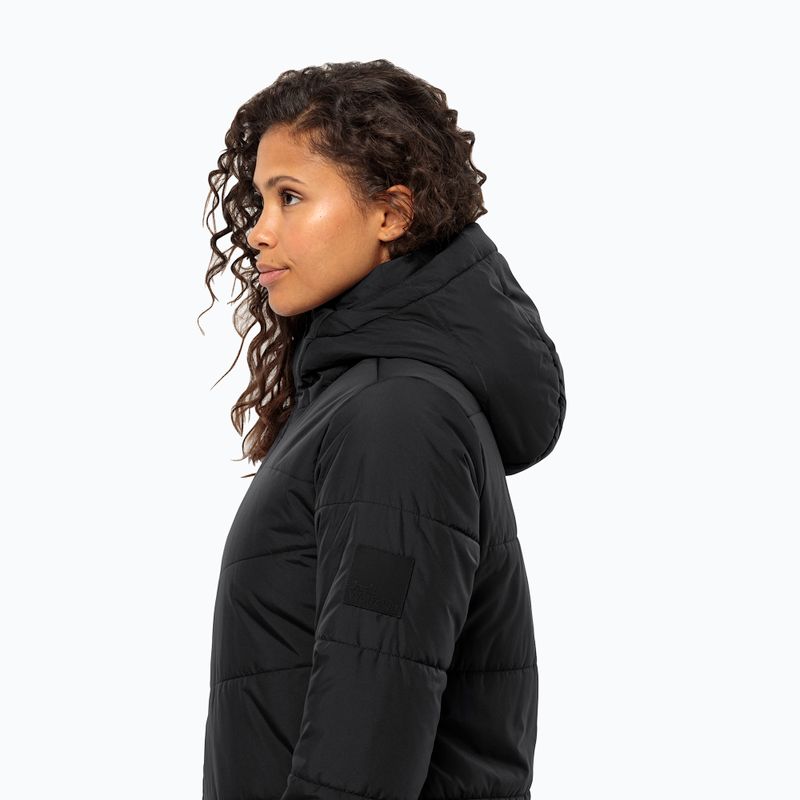 Women's down coat Jack Wolfskin Deutzer Coat black 4