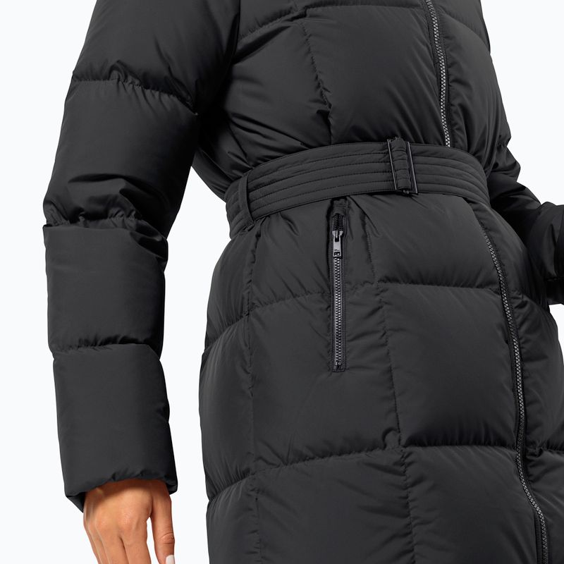 Jack Wolfskin women's down jacket Frozen Lake black 5