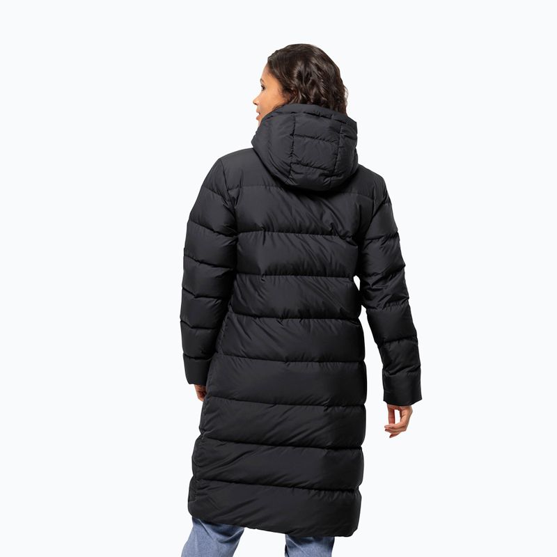 Jack Wolfskin women's down jacket Frozen Palace black 2