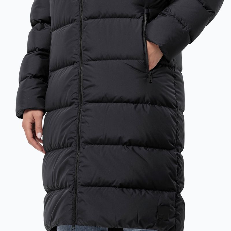 Jack Wolfskin women's down jacket Frozen Palace black 5