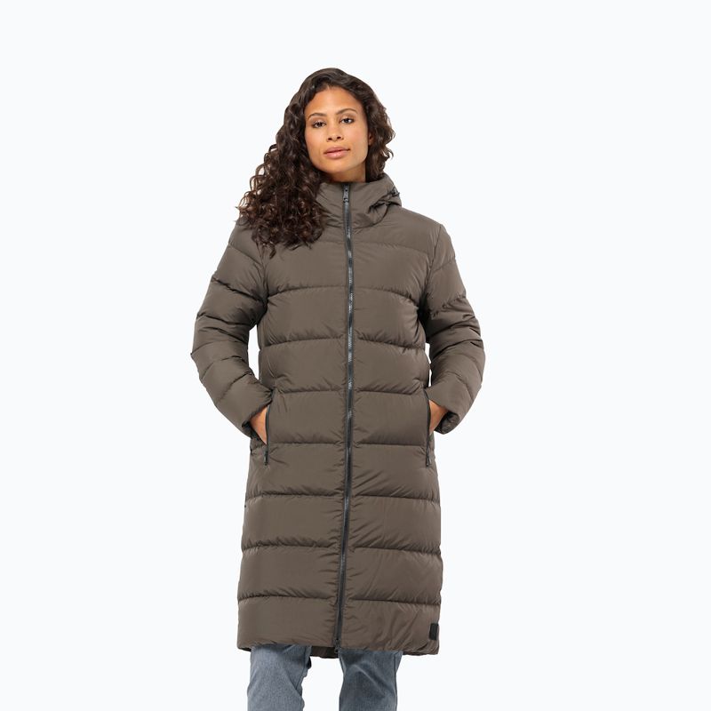 Jack Wolfskin women's Frozen Palace cold coffee down coat