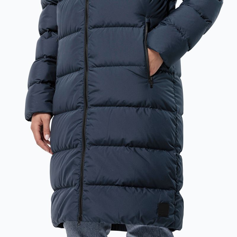 Jack Wolfskin women's down coat Frozen Palace night blue 3
