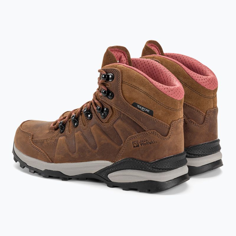 Jack Wolfskin women's trekking boots Refugio Prime Texapore Mid fawn 4