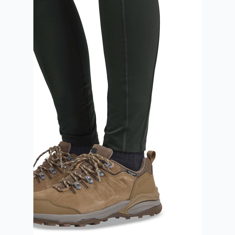 Jack Wolfskin women's trekking trousers Klintal Tights black 6