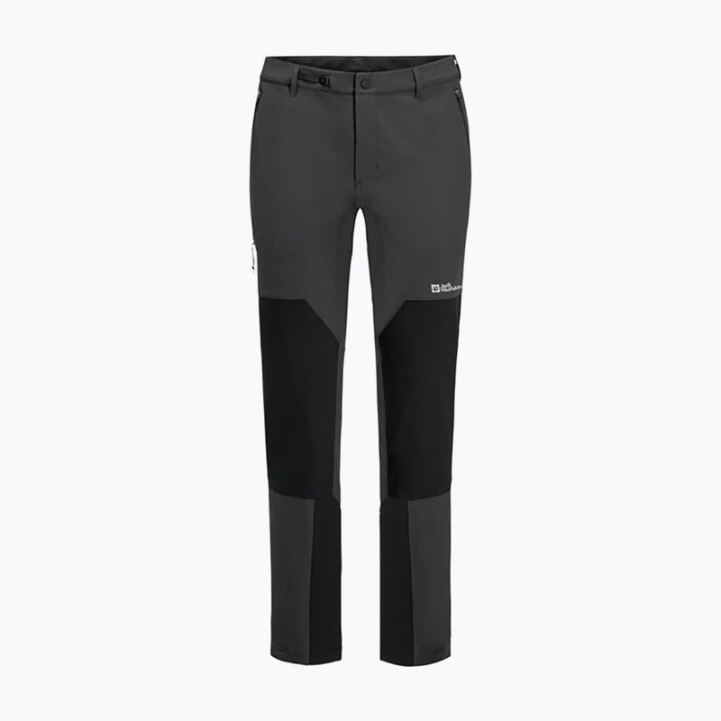 Men's softshell trousers Jack Wolfskin Andur phantom 6