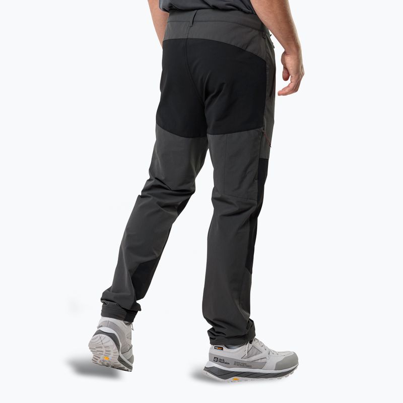 Men's softshell trousers Jack Wolfskin Andur phantom 2