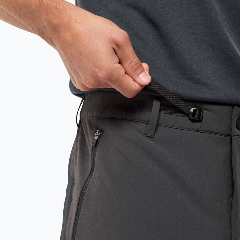 Men's softshell trousers Jack Wolfskin Andur phantom 4