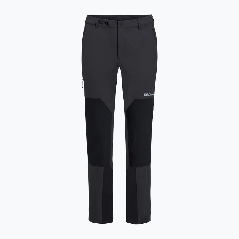 Men's softshell trousers Jack Wolfskin Andur phantom 6