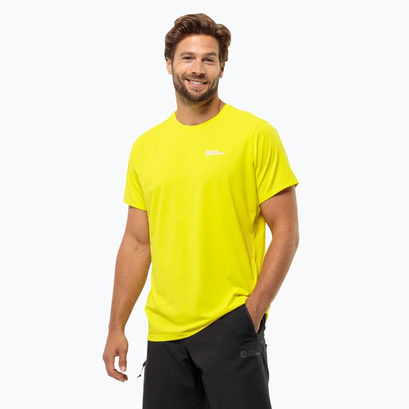 Jack Wolfskin Prelight Trail frefy men's trekking t-shirt