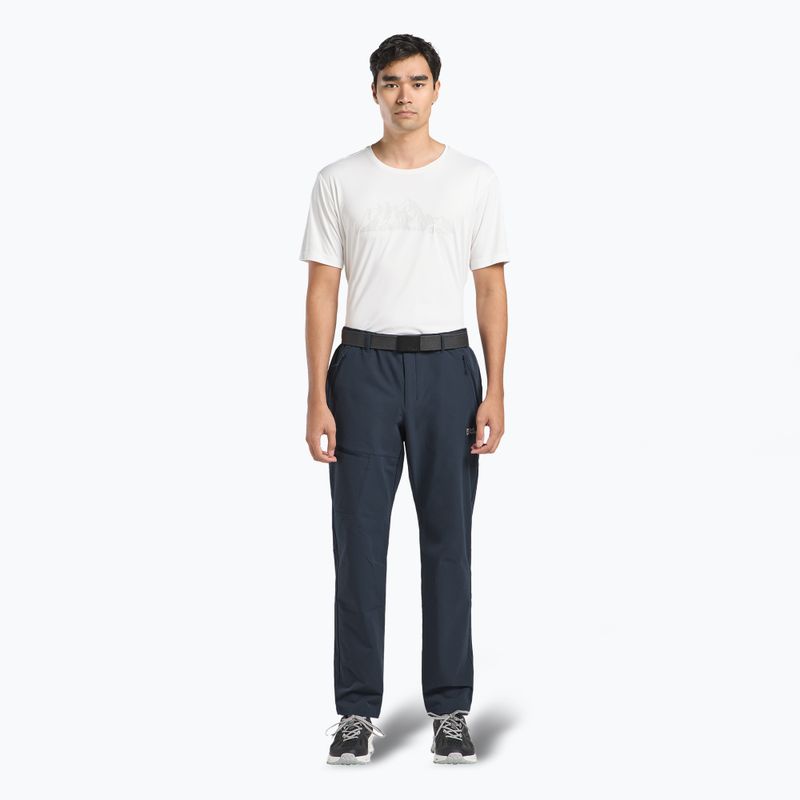 Jack Wolfskin trouser belt Hidden dark grey 4