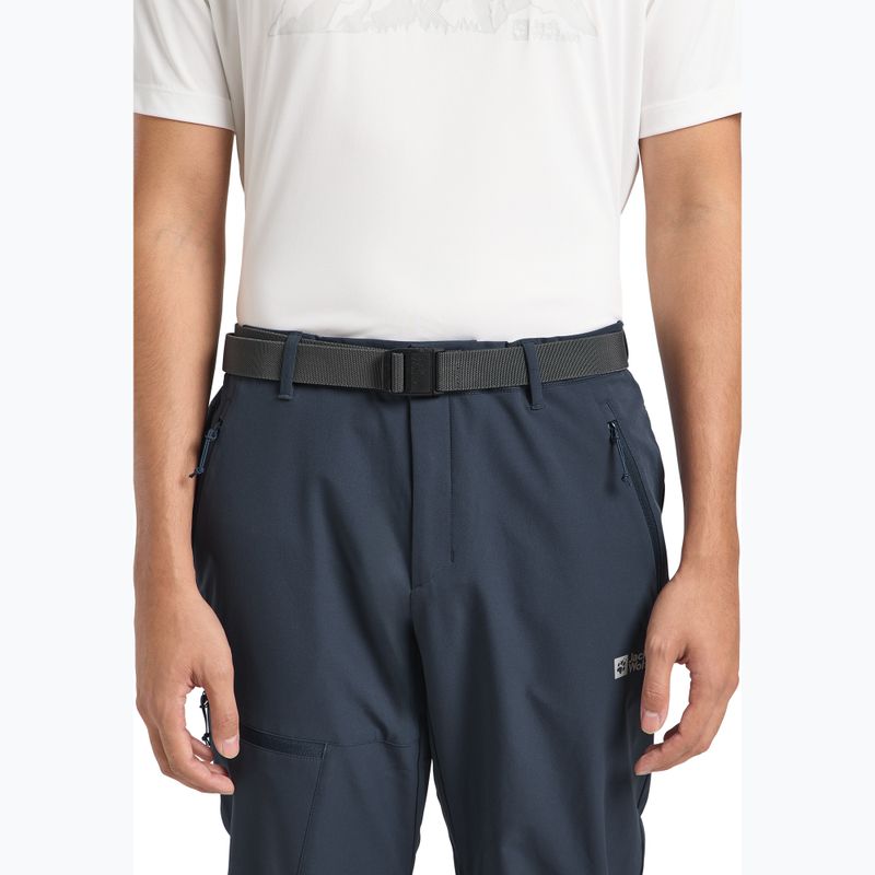 Jack Wolfskin Magnetic trouser belt dark grey 4