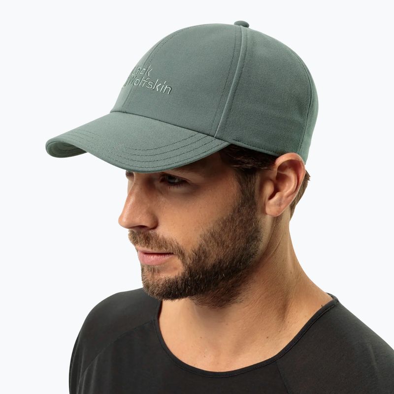 Jack Wolfskin Baseball Cap hedge green 2