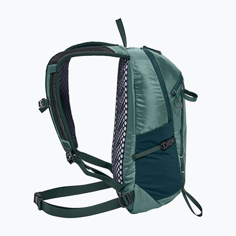 Jack Wolfskin Prelight Shape 15 l jade green hiking backpack 3