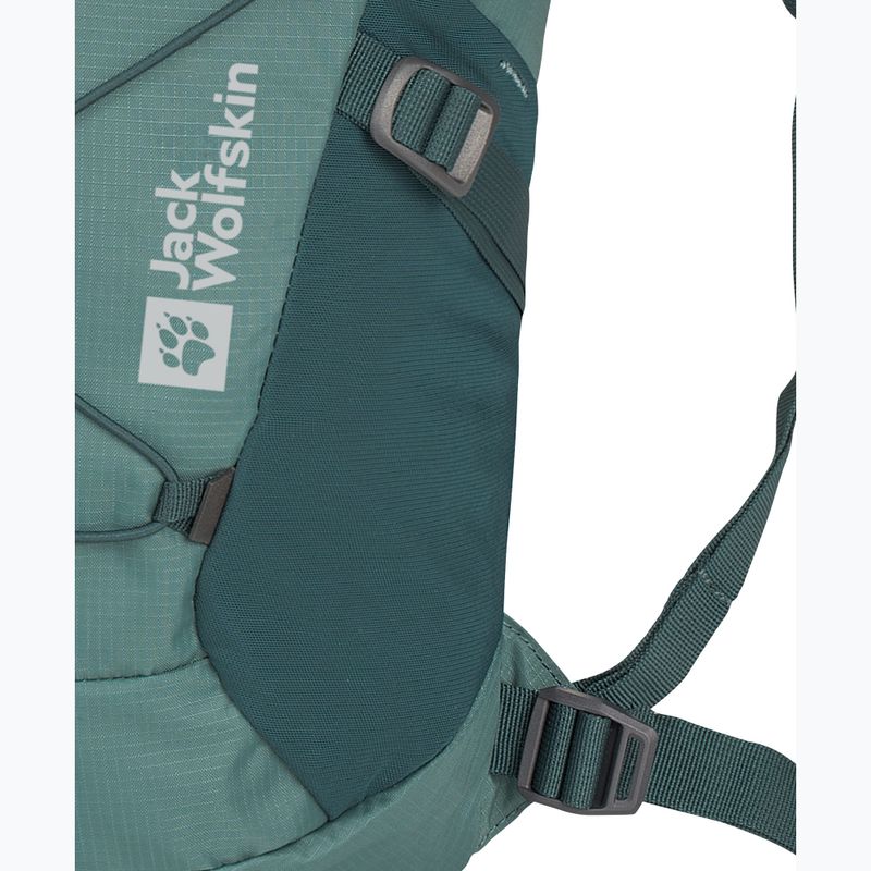 Jack Wolfskin Cyrox Shape 15 l hiking backpack jade green 6