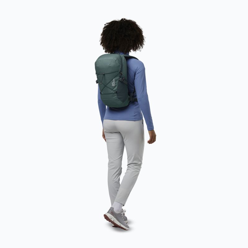 Jack Wolfskin Cyrox Shape 15 l hiking backpack jade green 12