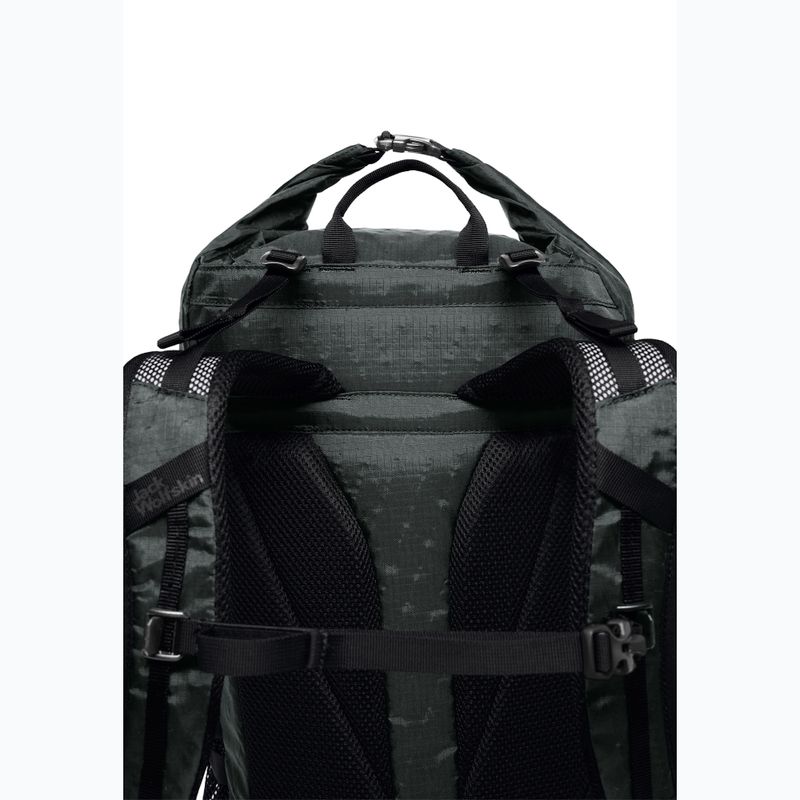 Jack Wolfskin Wandermood Rolltop 30 l slate green hiking backpack 8