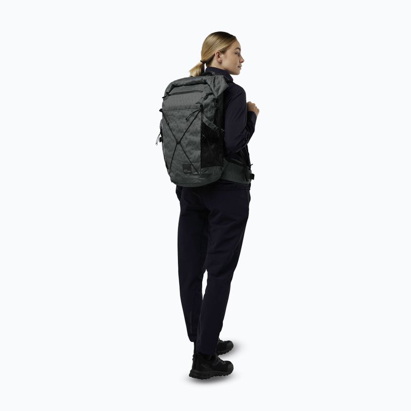 Jack Wolfskin Wandermood Rolltop 30 l slate green hiking backpack 12