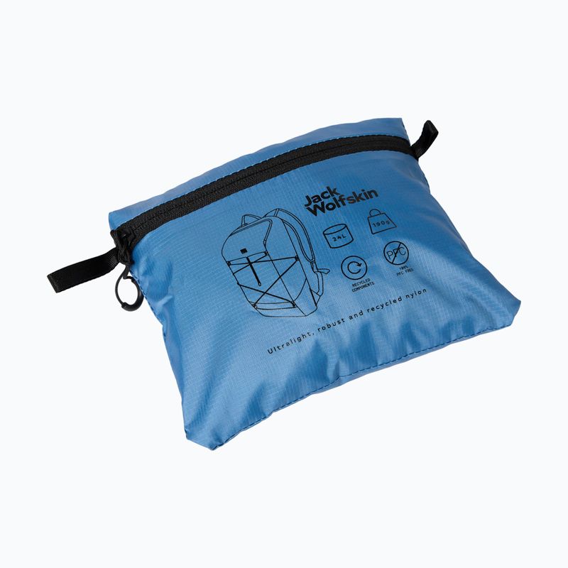 Jack Wolfskin Wandermood Packable 24 l elemental blue urban backpack 6