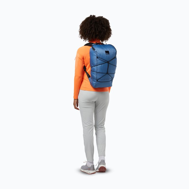 Jack Wolfskin Wandermood Packable 24 l elemental blue urban backpack 7