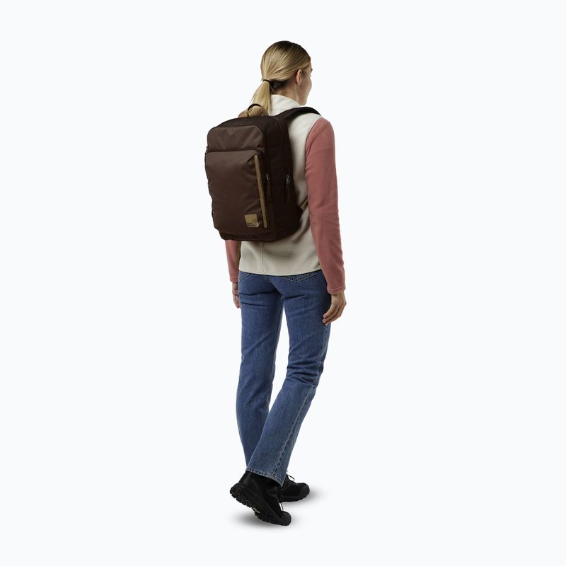Jack Wolfskin Hasensprung 23 l dark mahogany urban backpack 10