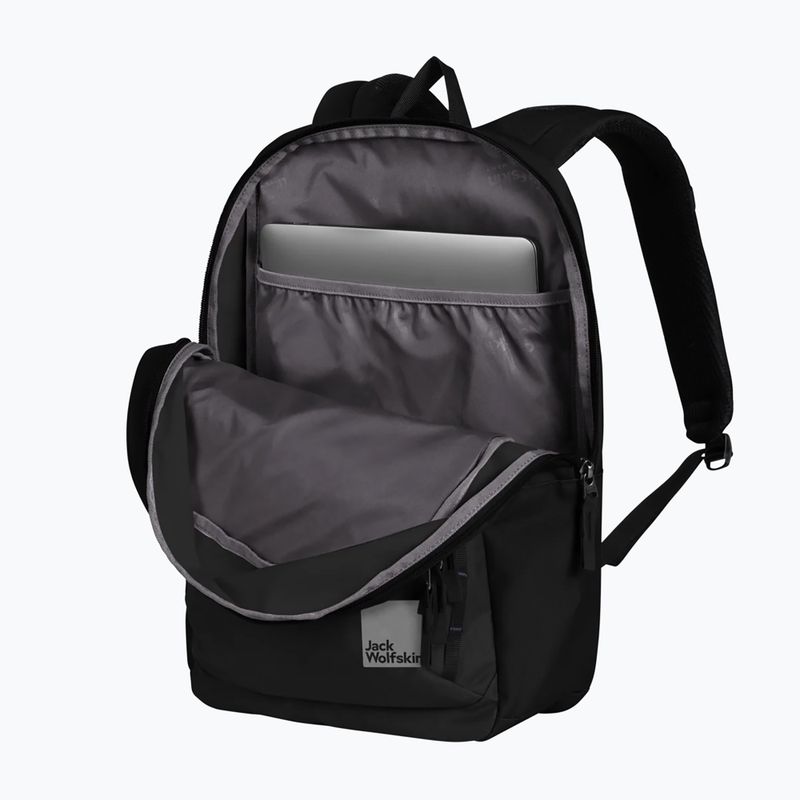 Jack Wolfskin Hasensprung 23 l urban backpack black 3