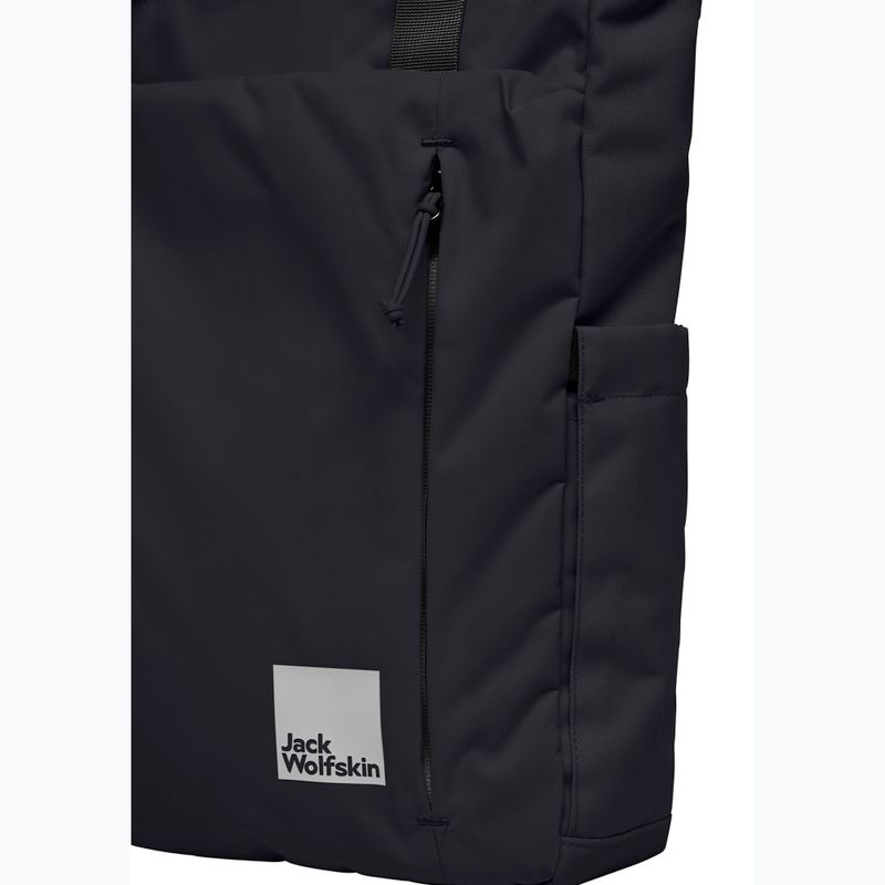 Jack Wolfskin Ebental 15 l urban backpack black 4