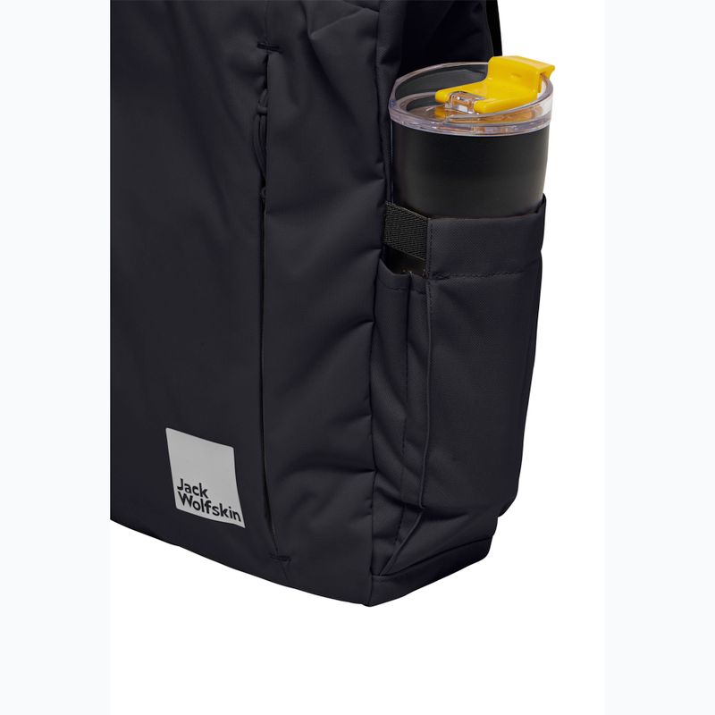 Jack Wolfskin Ebental 15 l urban backpack black 5
