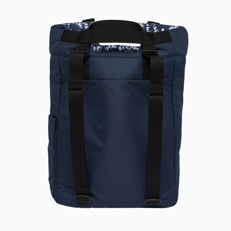 Jack Wolfskin Ebental 15 l leaves night blue urban backpack 2