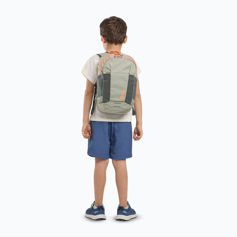 Jack Wolfskin Kids Moab Jam 12 l mint leaf hiking backpack 11