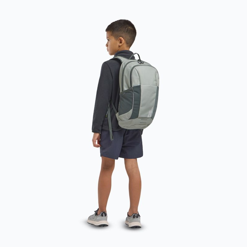 Jack Wolfskin Moab Trail 14 l mint leaf children's hiking backpack 10