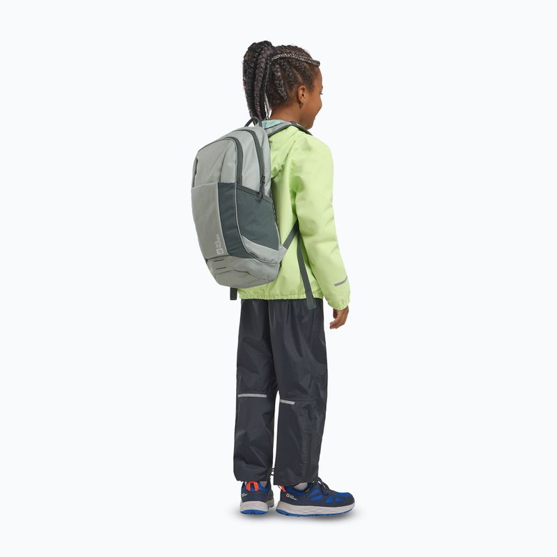 Jack Wolfskin Moab Trail 14 l mint leaf children's hiking backpack 11