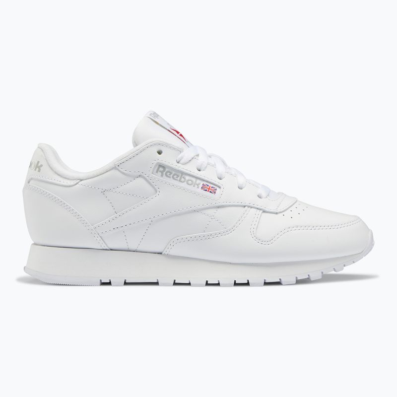 Reebok Classic Leather men's shoes footwear white/footwear white/pure grey 3